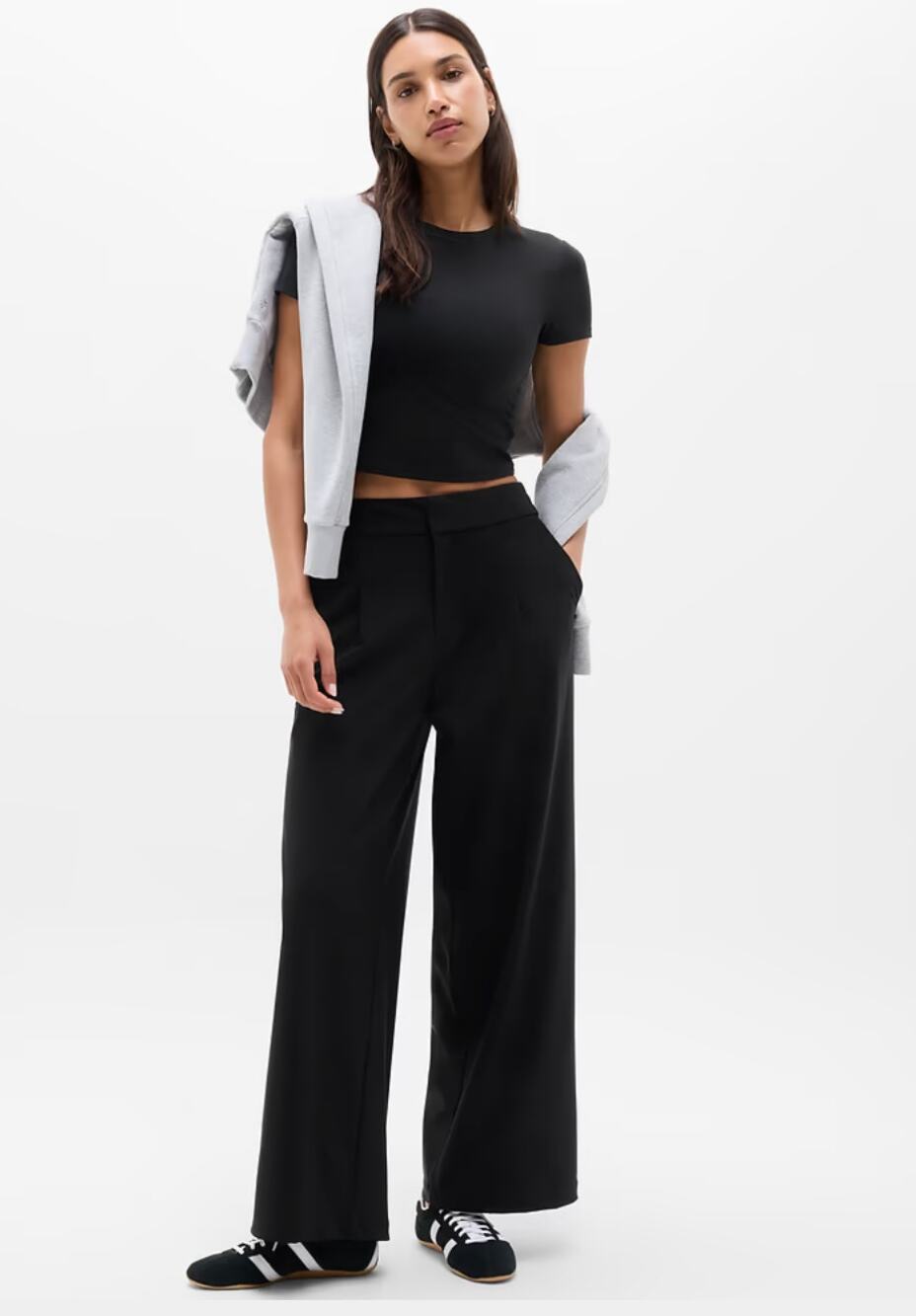 Athleta Pinnacle High Rise Trouser Navy 14
